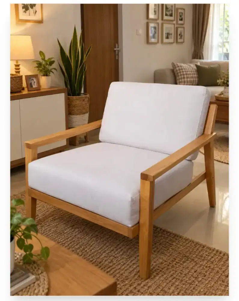 Free ongkir untuk Kursi sofa minimalis style scandivanian