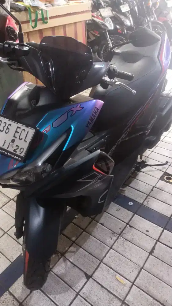 YAMAHA AEROX 2024 REMOT 99%GRESS SPT BARU[KM 7RB]