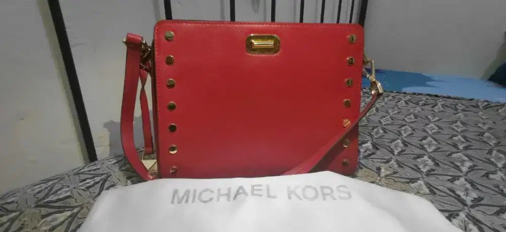 Michael Kors Sylvie Stud Crossbody Bag