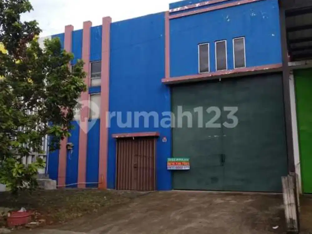 Disewakan Gudang Bizhub Serpong Sudah Ada Kantor
