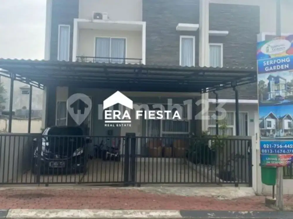 Dijual Rumah Dekat Pusat Perbelanjaan di Serpong Garden 2