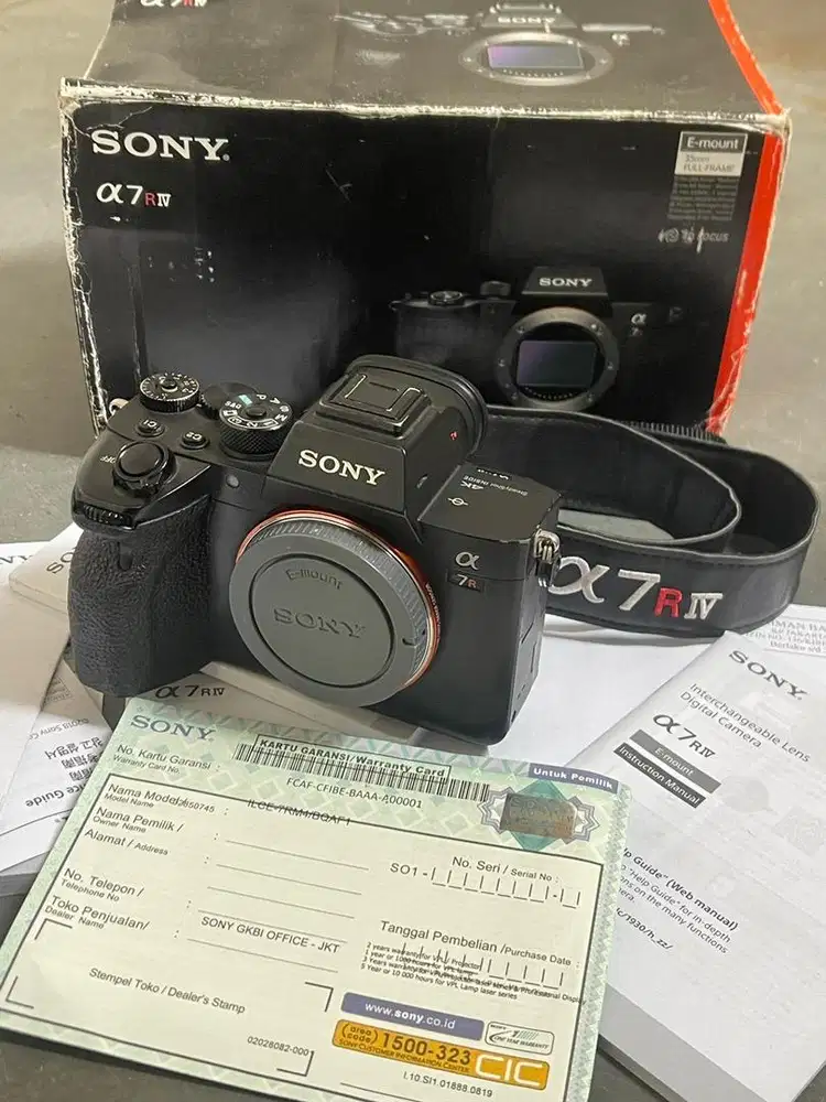 Sony A7R lV Fullset
