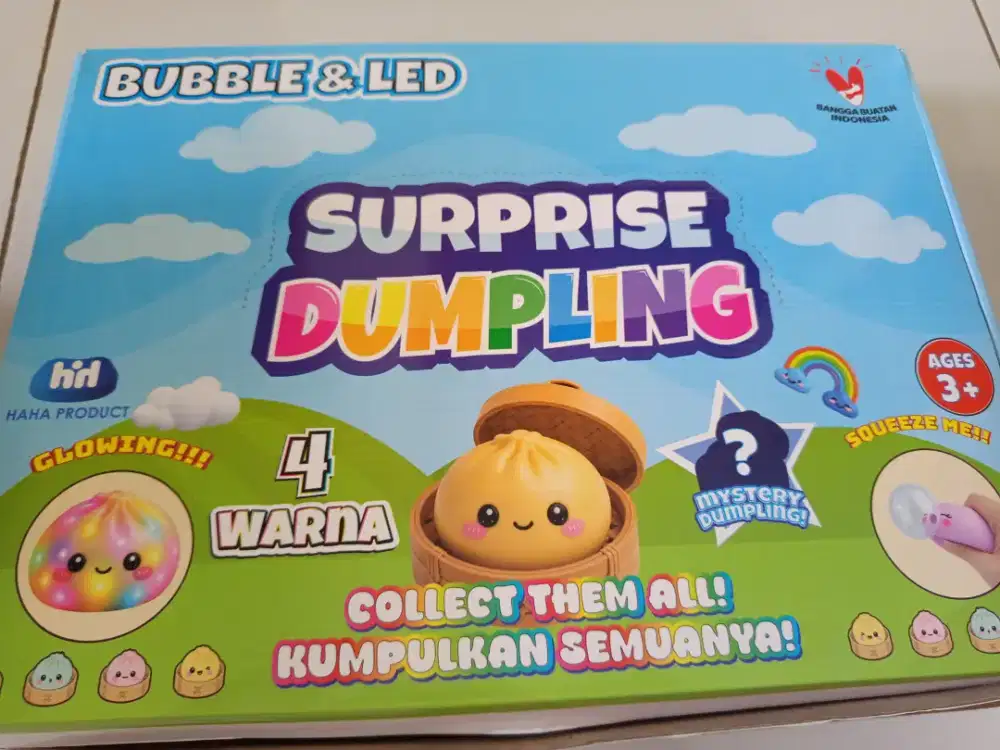 Dumpling sguishy bubble