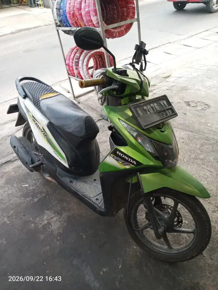 Beat 2014 stater kasar boleh TT dengan vario