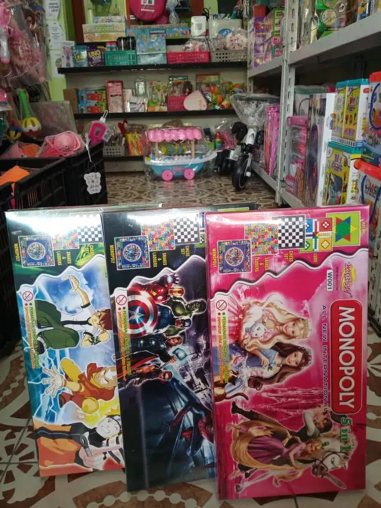 mainan anak monopolii besar