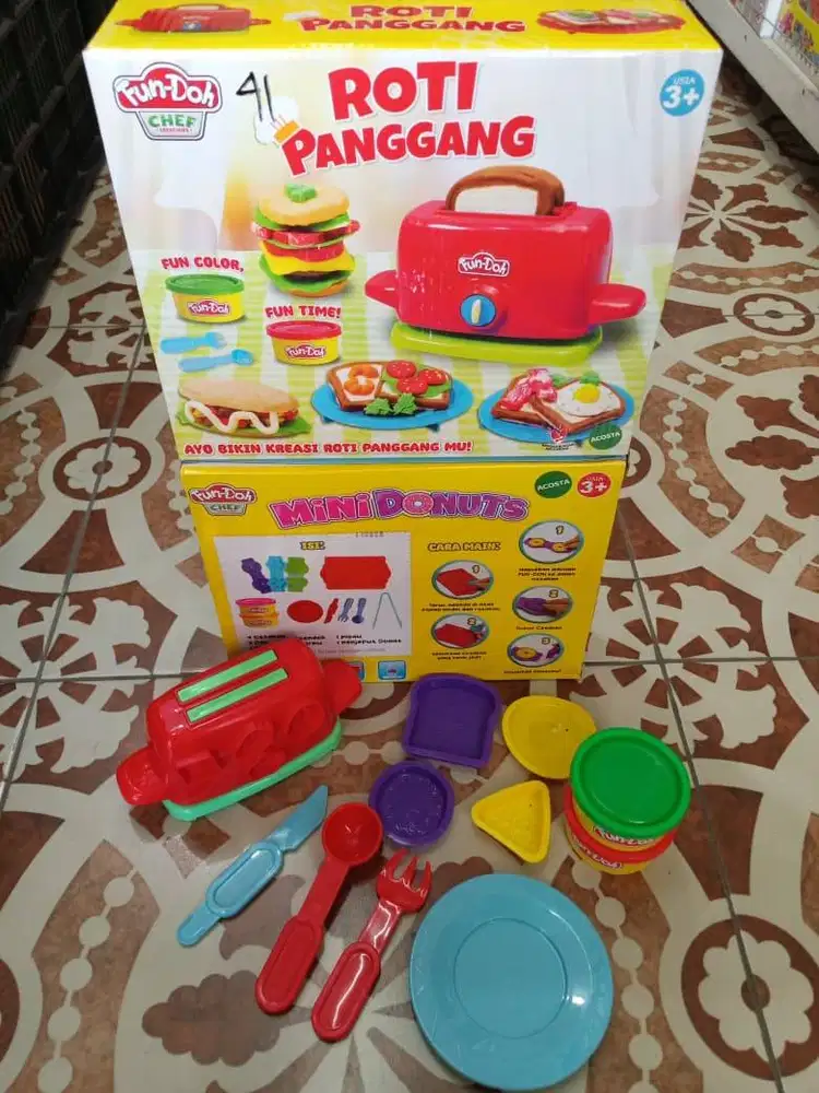 mainan anak fundoh roti panggang