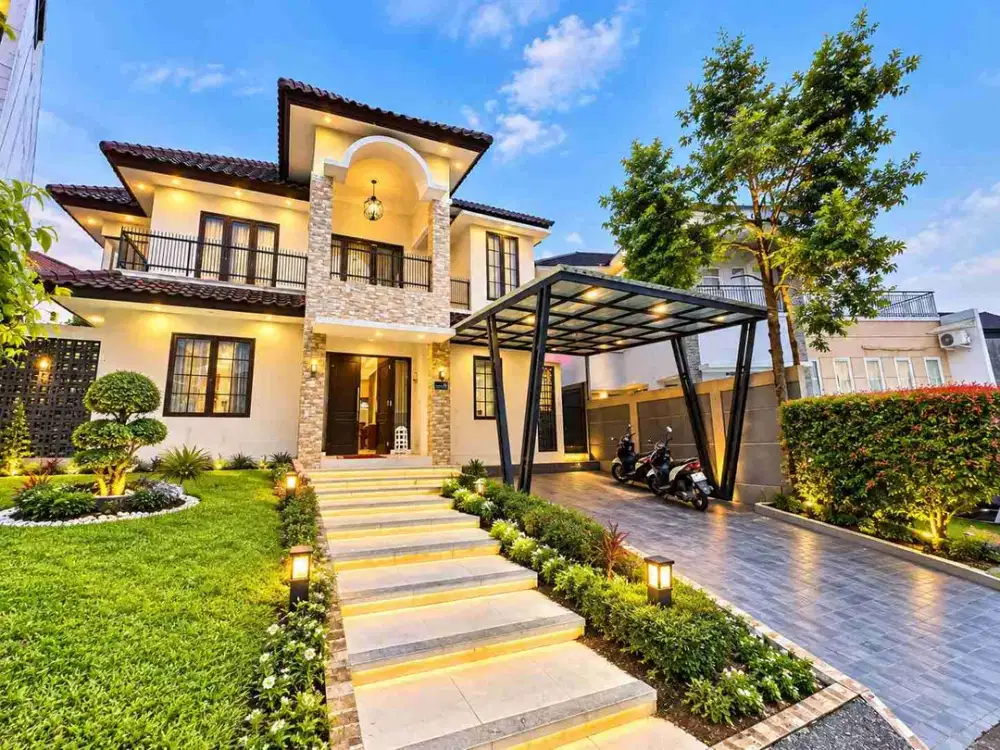 Dikontrakan rumah bagus siap huni lokasi berada di vluster premium sentul city