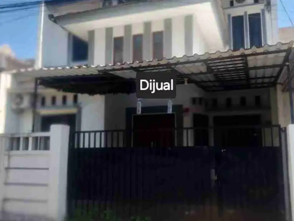 Rumah Tingkat Luas Murah di Jl Tasmania Raya Kel.Tanah Baru Kota Bogor