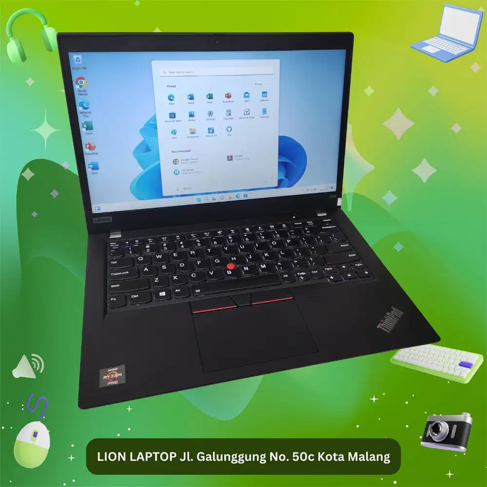 RAM 16GB AMD Ryzen 7 Pro-3700U Lenovo Thinkpad X395 [23|09]
