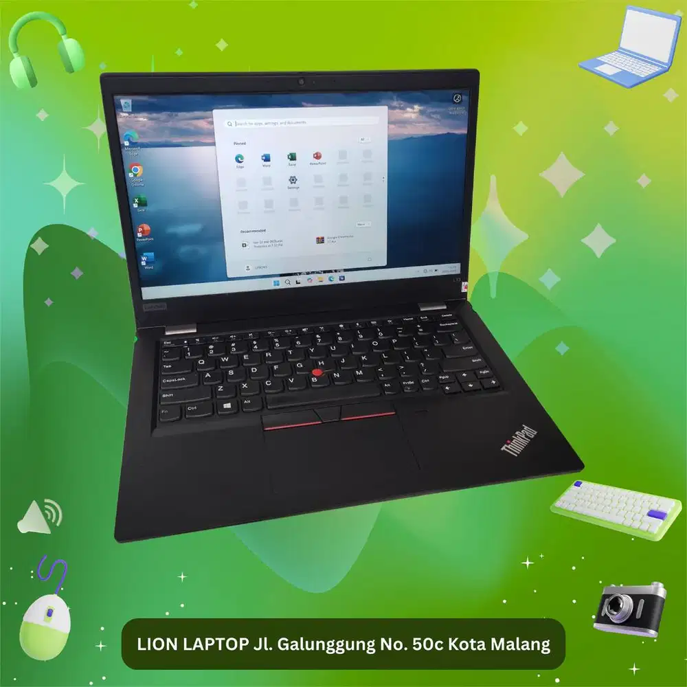 i5 Gen 10 Slim RAM 8GB SSD 256GB Lenovo Thinkpad L13 [23|09]