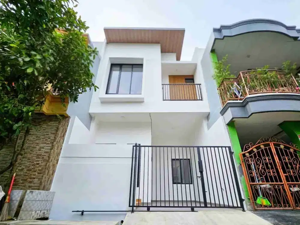 Dijual cepat rumah baru 2 lantai di pondok ungu permai Bekasi