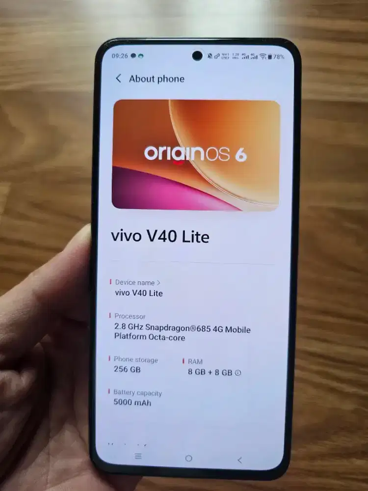 Vivo V40 lite 8/256 mulus nominus