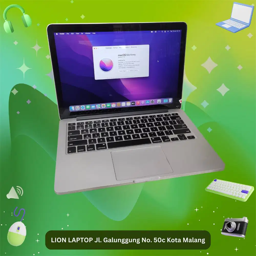 Macbook Pro Retina Core i5 Late 2013 Mulus [23|09]