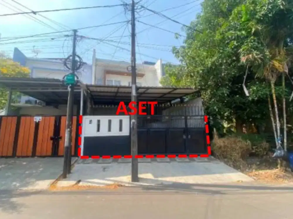 Di Jual Lelang Rumah 2 Lantai di Komplek Karang Tengah Permai, Jalan Arjuna, , Kelurahan Karang Timur, Kecamatan Karang Tengah, Kota Tangerang
