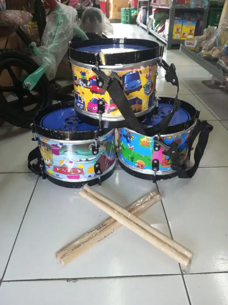 Mainan Anak Drum Kaleng Kecil
