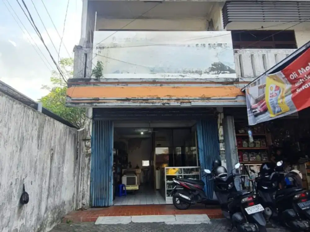 Ruko Strategis 3 Lantai SHM Dijual di Raya Hayam Wuruk, Denpasar