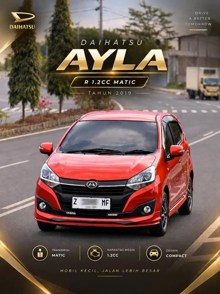 Ayla R 1.2cc matic 2019