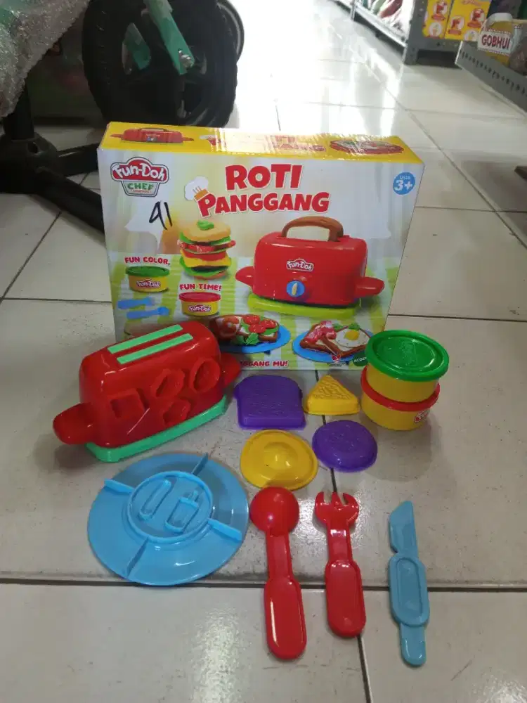 Mainan Anak Roti panggang Fundoh