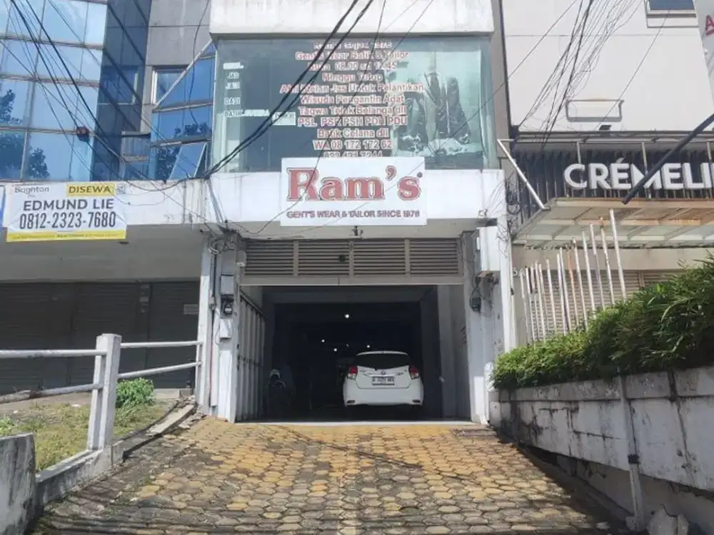Dijual Ruko 3 lantai Abdul Rivai (Pasirkaliki) Mainroad Bandung [ID 731]