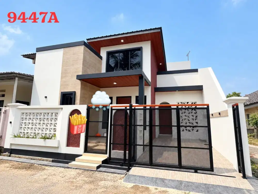 Dijual Rumah Hoek Modern di Citra Indah City 9447A