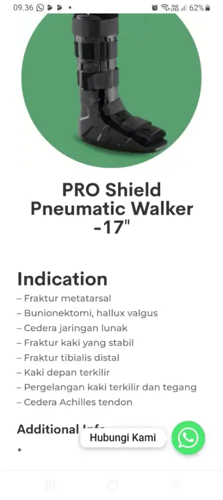 pro shield pneumatic walker 17