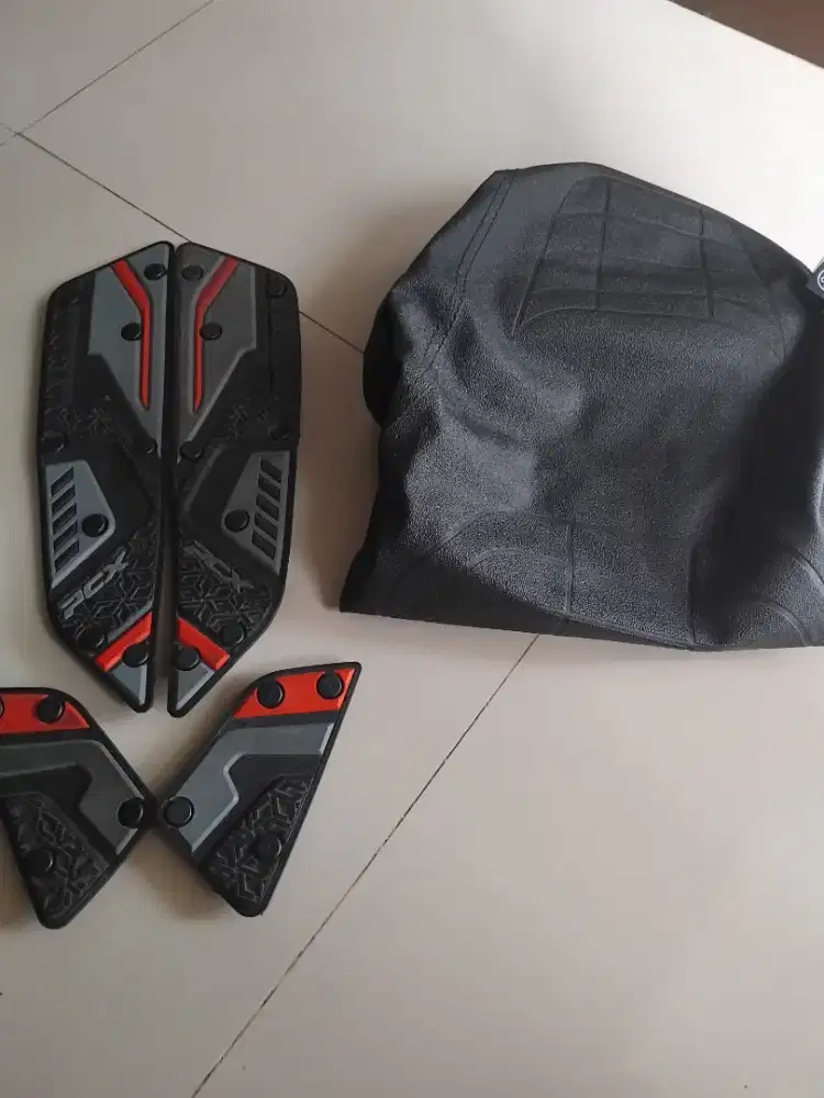 Jual cepat sarung jok pcx dan alas kaki pcx