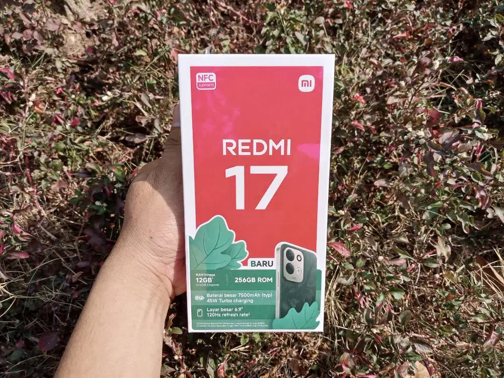Xiaomi Redmi 17 - 6/256 GB - 50MP AI Camera - 7500mAh - Garansi Resmi