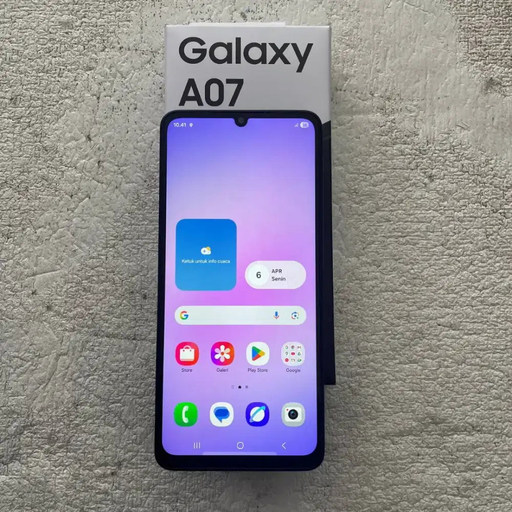 Samsung Galaxy A07 Warna Hitam 6/128GB