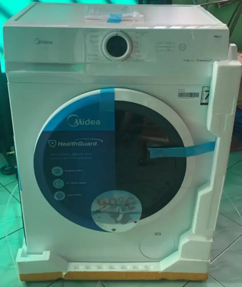 Mesin Cuci Midea MF100W75 7.5 KG Front Load - Baru Hadiah