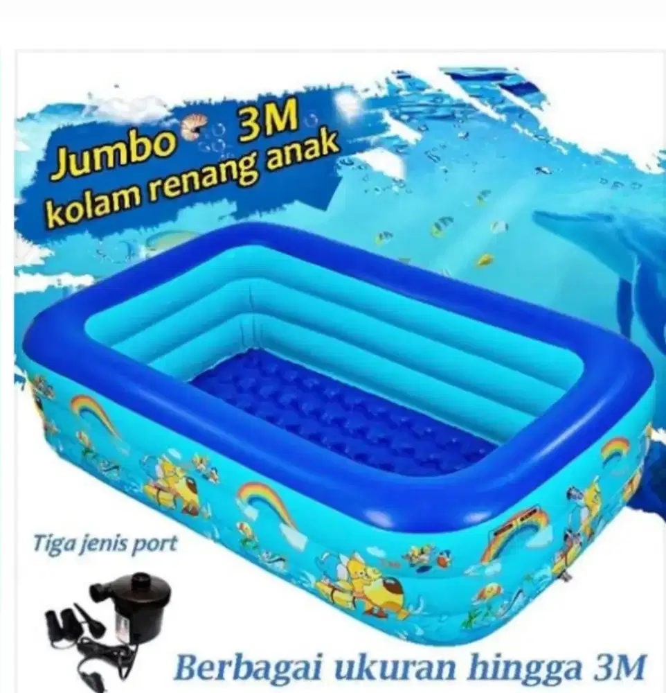 BALON KOLAM RENANG KARET JUMBO