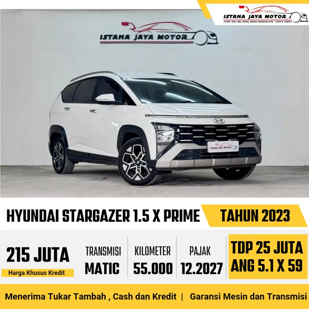HYUNDAI STARGAZER X 1.5 PRIME 2023