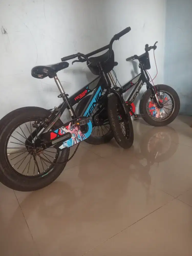 Sepeda anak Genio ukuran 16 edisi robox ( 2 unit)