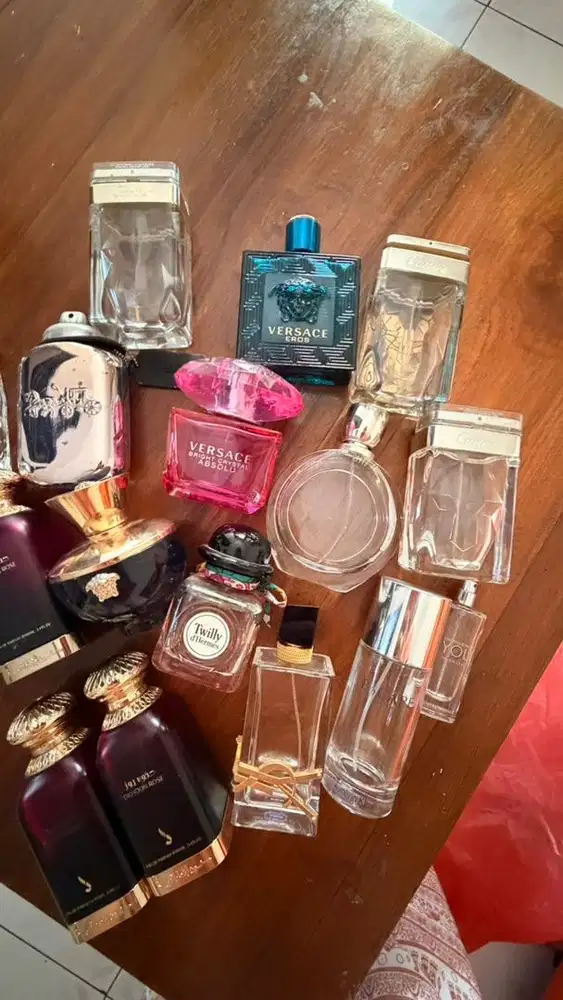Botol parfume branded bekas
