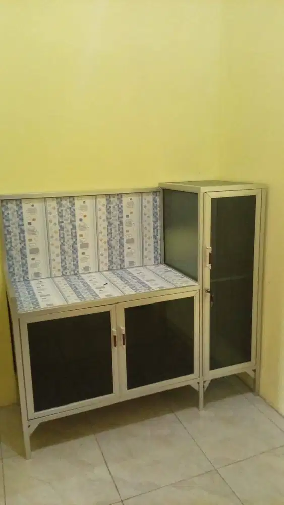 READY ATANG KOMPOR + LEMARI ALUMINIUM TERLARIS SALE