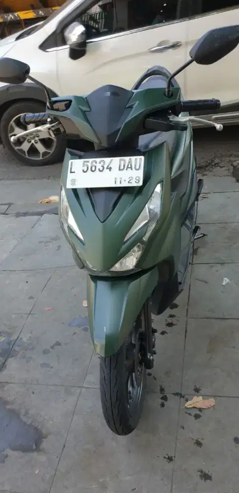Beat Duluxe th 2024 Hijau Army istimewa pjk hidup