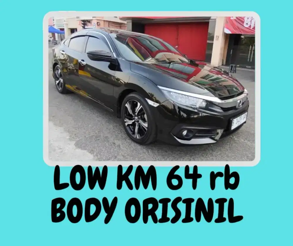 CIVIC Sedan 1.5 ES AT 2018 TDP20jt Honda Civic ES Matic Automatic