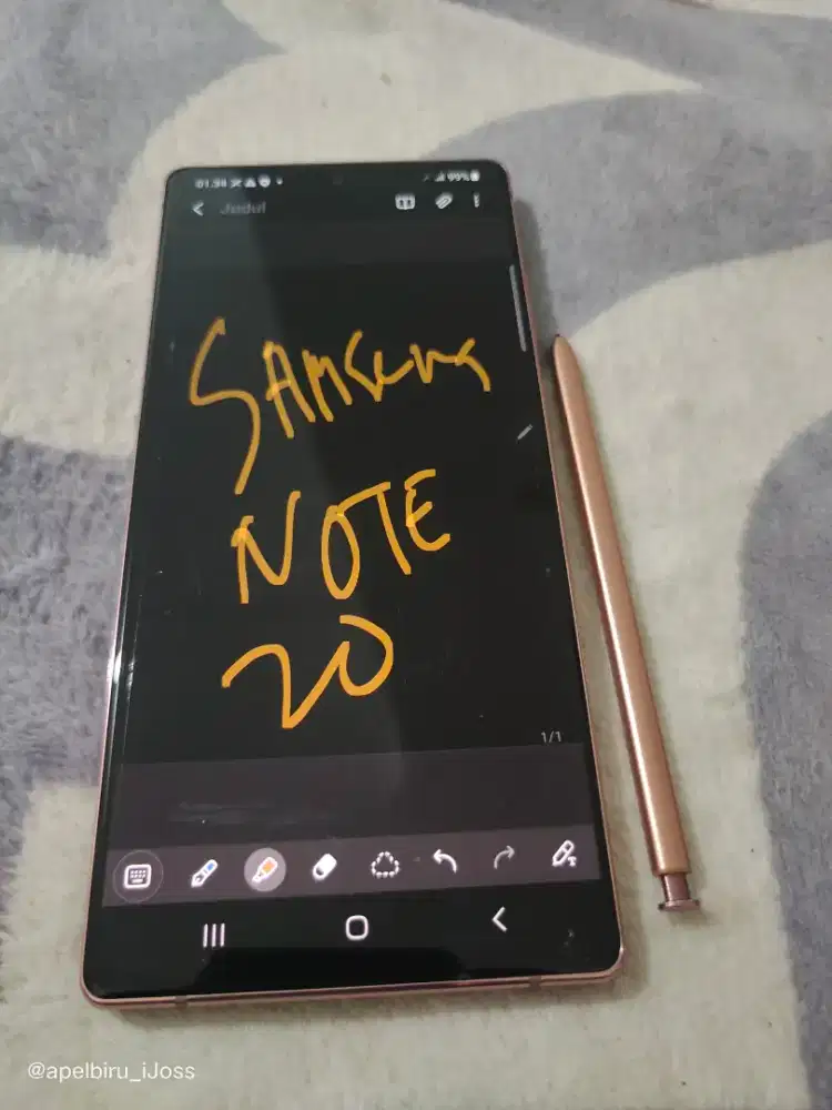 Samsung Galaxy Note 20 8/256 batangan halalll