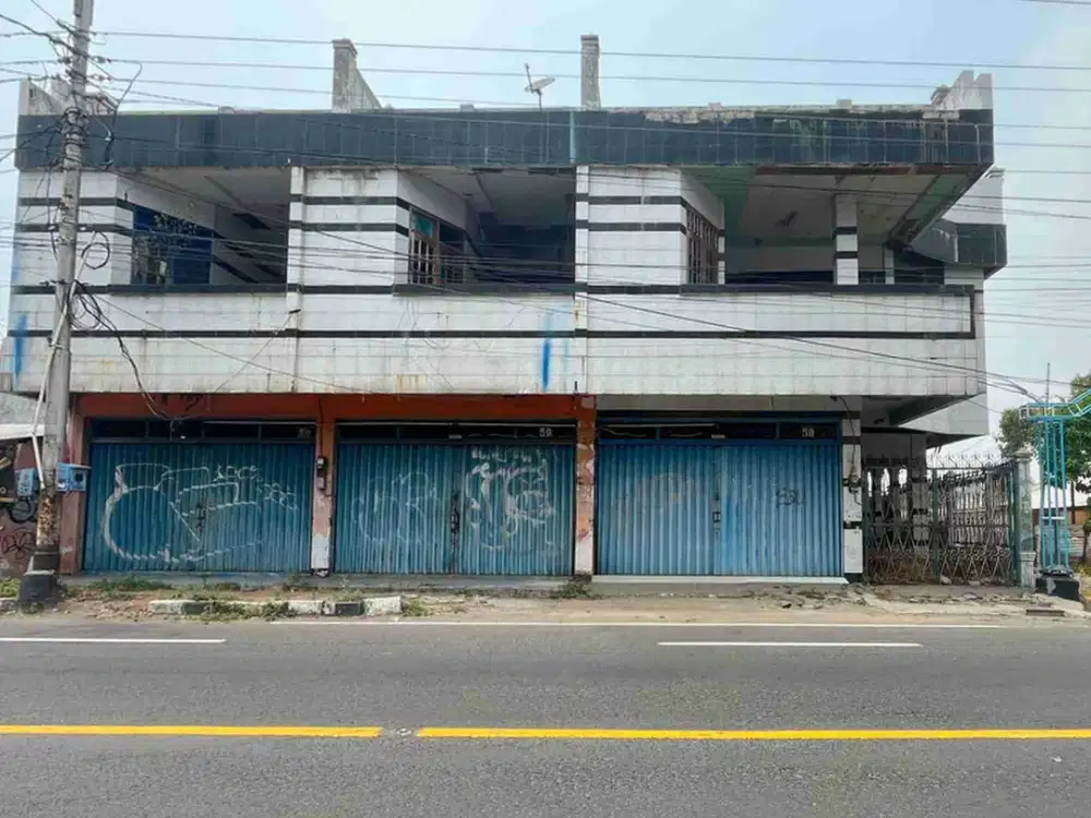 TEGAL KEJAMBON RUKO 3 LANTAI STRATEGIS DEPAN RS KASIH IBU PINGGIR JALAN RAYA SEWA MURAH