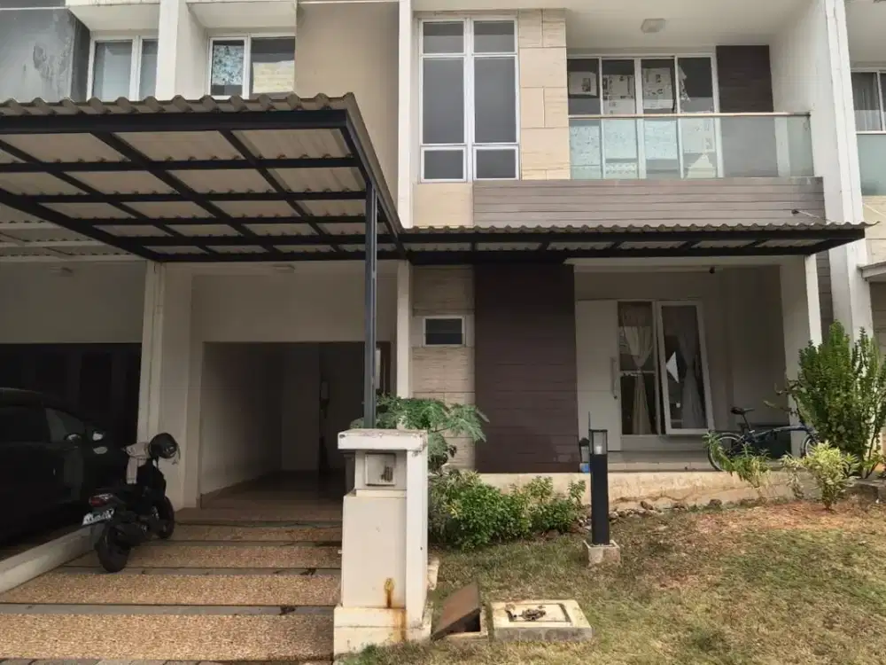 Disewakan Rumah baru cluster Vivaldi Tipe Allegreto ,Gading Serpong