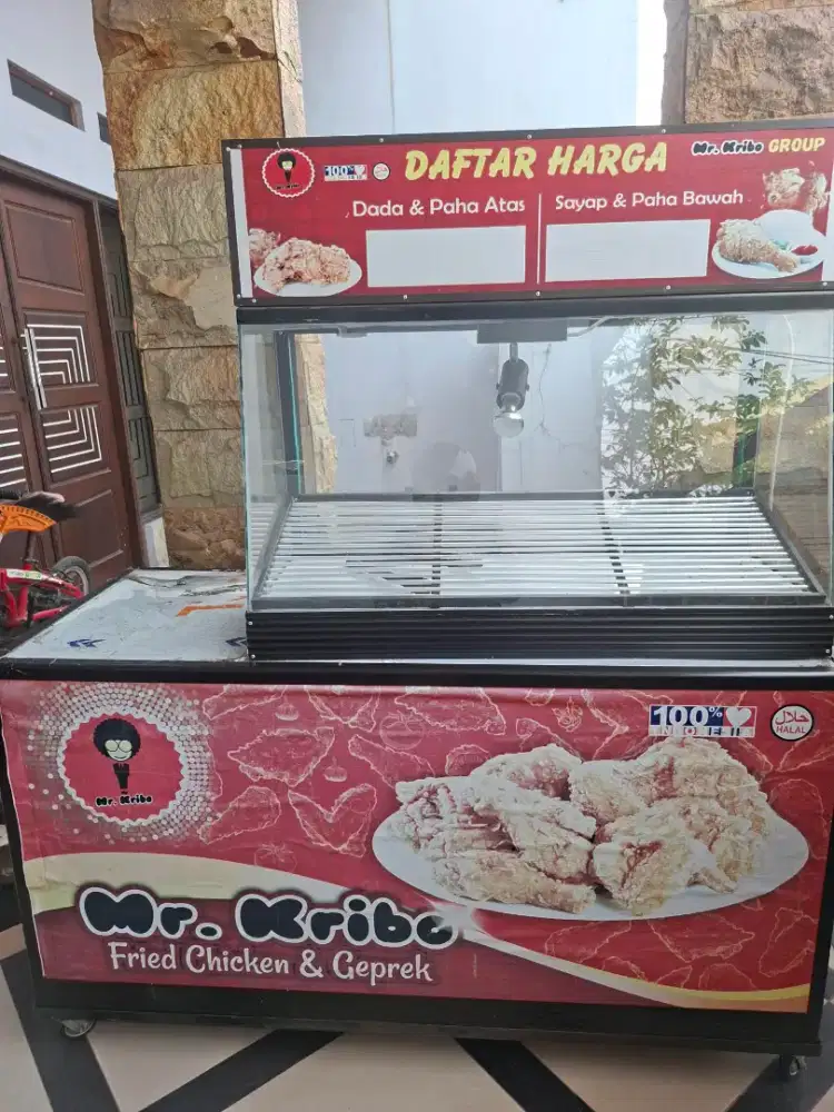 Di Jual Showcase Fried Chiken