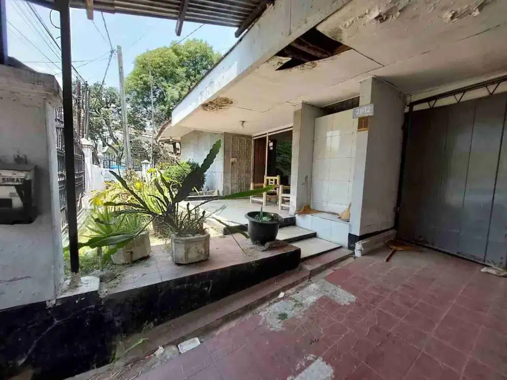 Rumah Tua Hitung Tanah Harga Murah NJOP di Sumber Sari Bandung Dekat Tol Pasir Koja