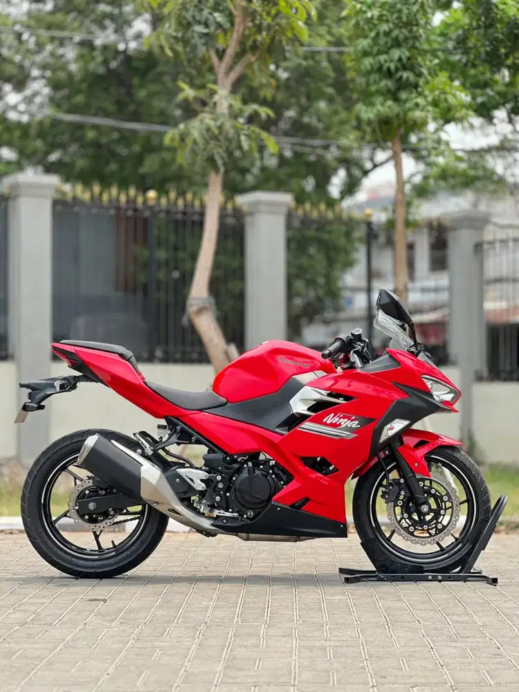 KAWASAKI NEW NINJA 250 FI 2022 MERAH KM LOW PAJAK PANJANG KAYAK BARU