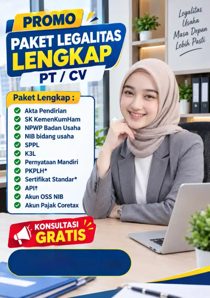 Perlengkapan Usaha Kantor PT
