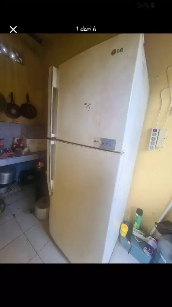 Kulkas LG 2 pintu Jumbo 490Liter