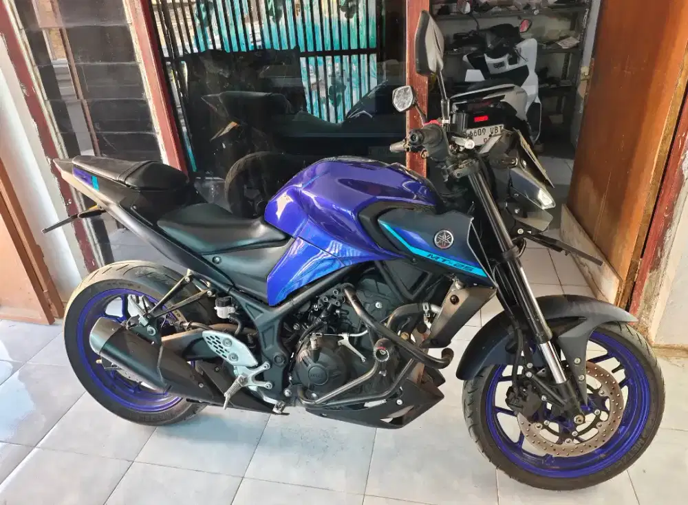 Yamaha mt25 alien face tt cbr250 r25