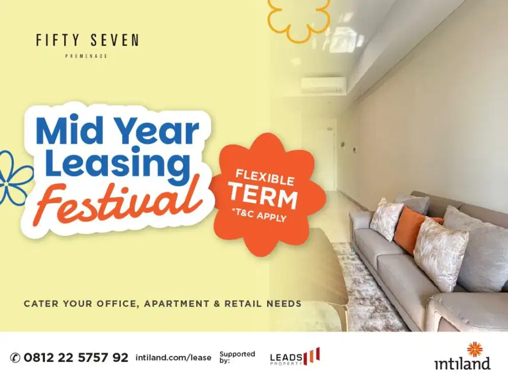 57 Promenade Thamrin 1BR for Rent | Brand New | Fully Furnished | Rp22 Juta/Month