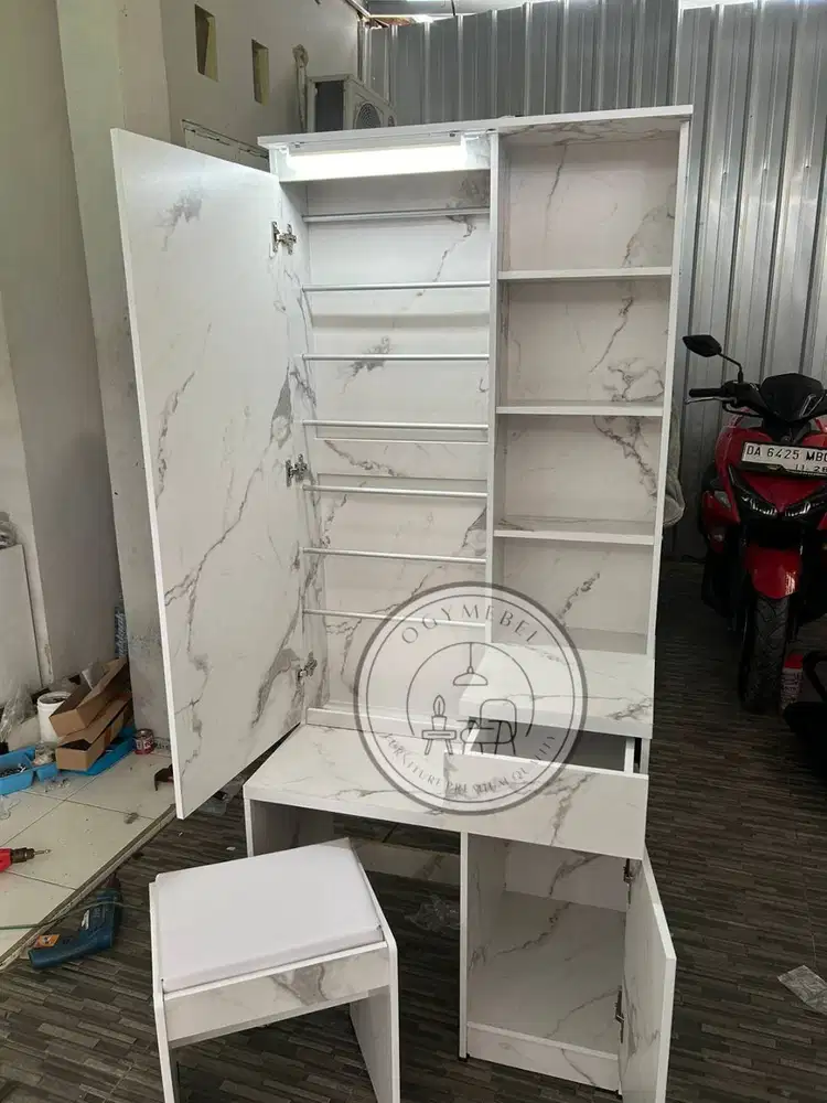 PROMO MEJA RIAS HIJAB LAMPU LED TERMURAH SALE