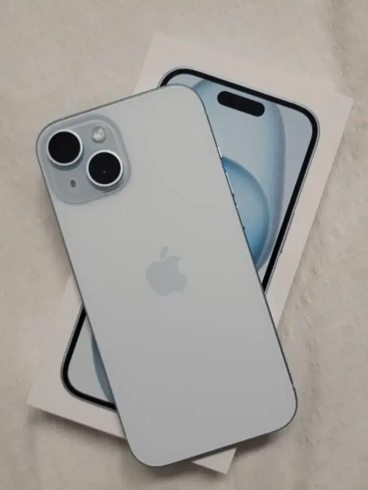 Ready Stok iPhone 15 128gb Blue New Promo Click N Pick-up Voucher 400k