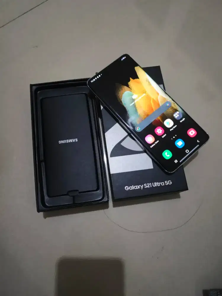 Samsung S21 ultra 16/512 Sein fullset mlusss like new josss