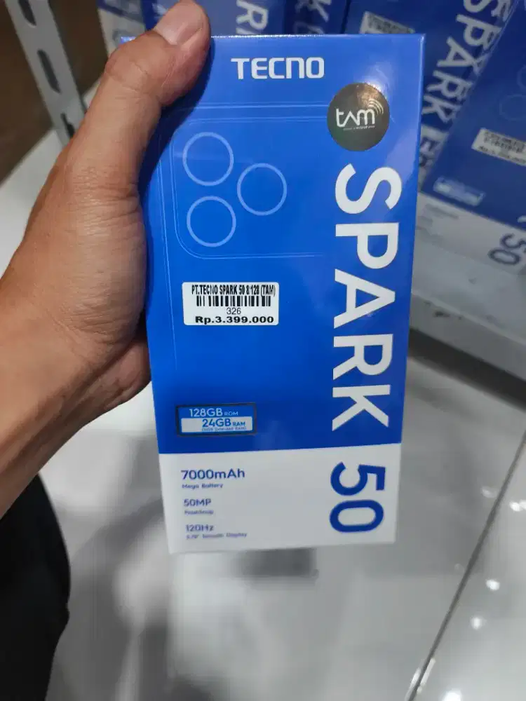 TECNO SPARK 50 6/128GB | ATLANTIS DAHSYAT